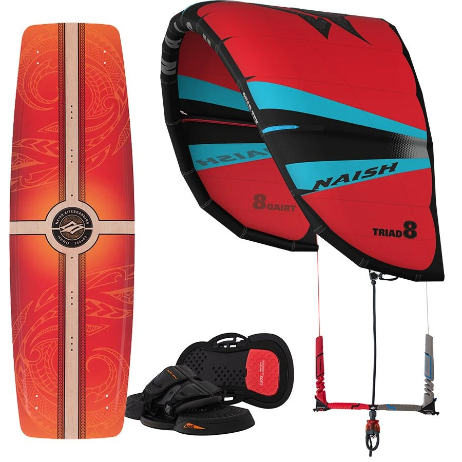 Naish Triad Freeride Package - S27 Triad, Torque 2 Bar, S27 Hero Board W/Bindings Discounts Apply ! 1 Naish Triad Freeride Package - S27 Triad, Torque 2 Bar, S27 Hero Board W/Bindings Discounts Apply !