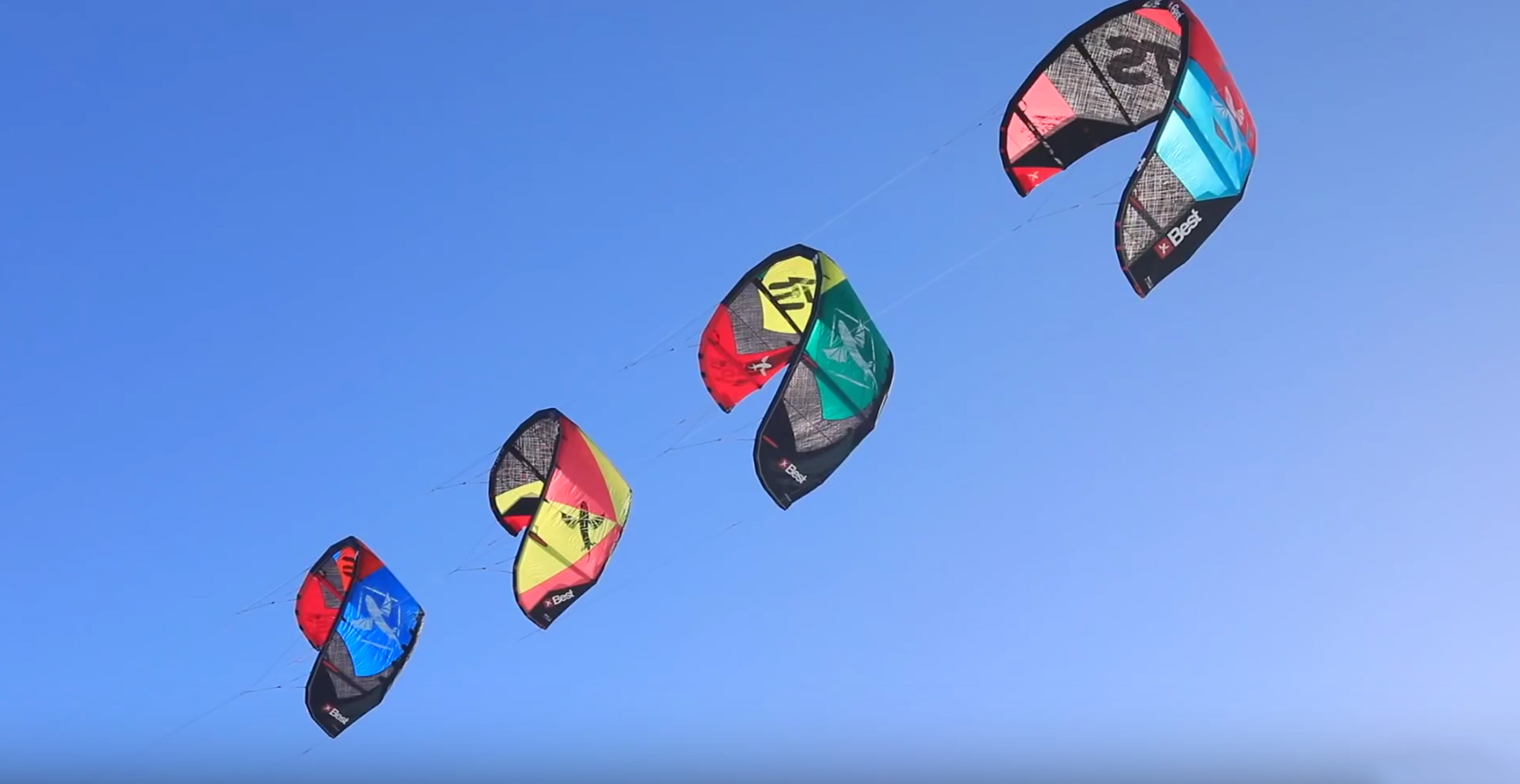 Front Page -Kiteboarding Shop Four Kites One Kiteboarder How to Stack Inflatable Kites 1